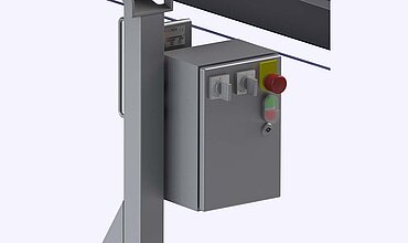 The KRONEN conveyors are optionally available with a frequency converter. 