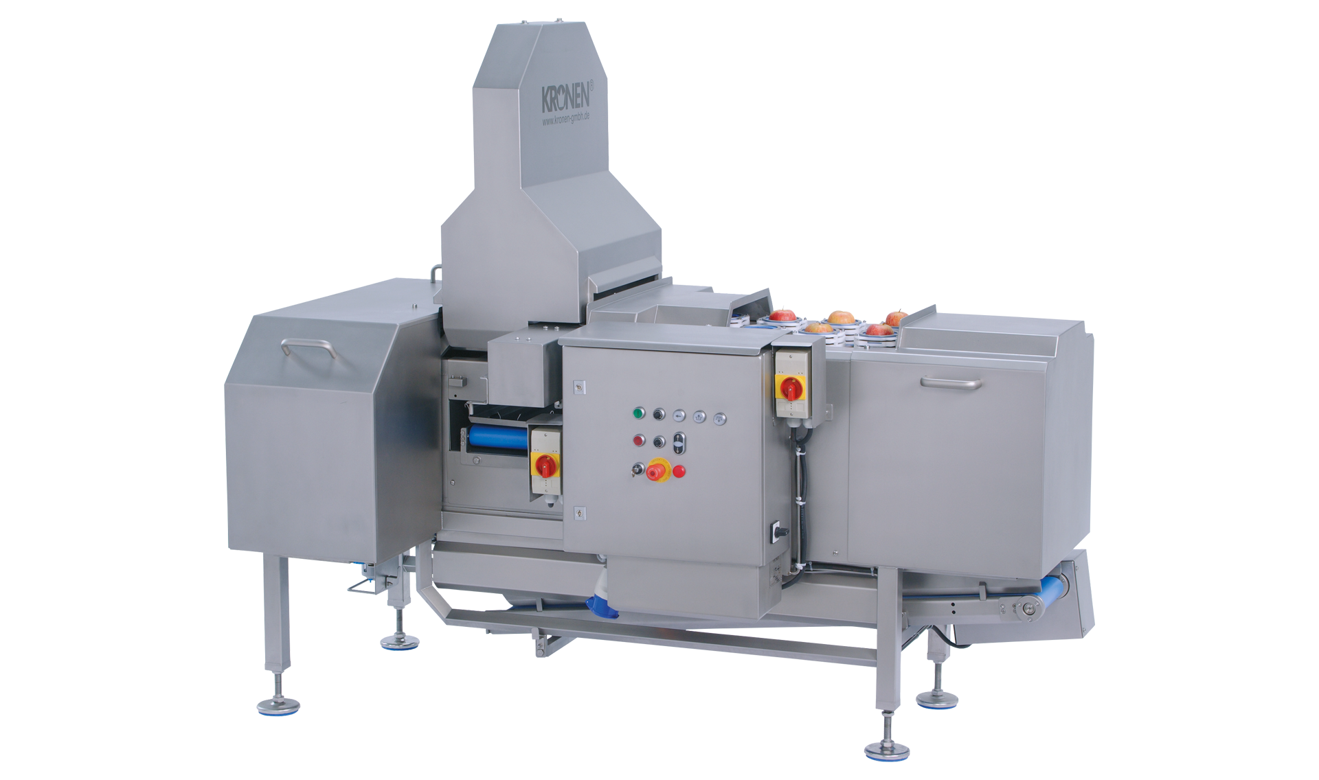 The TONA Rapid 3D can core vegetables and fruit as well as cut them into slices, segments or sticks vertically and horizontally using up to three knives.